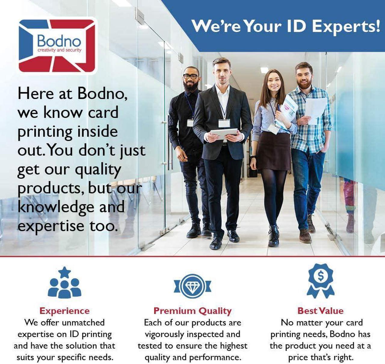 Alt view image 6 of 7 - Magicard Pronto 100 ID Card Printer & Complete Supplies Package with Bodno ID Software - Bronze Edition