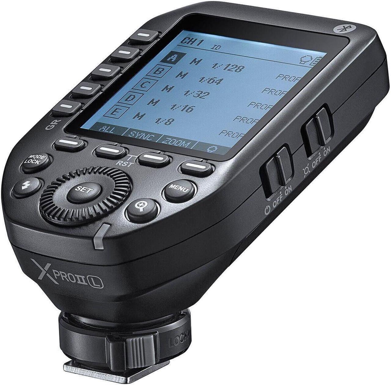 Alt view image 2 of 5 - Godox XProII-S Wireless Flash Trigger for Sony Camera, 1/8000s HSS TTL Convert-Manual TCM Function Large LCD Screen Flash Transmitter Compatible with Sony A7IV A7C A7M4 A7R A7RIII