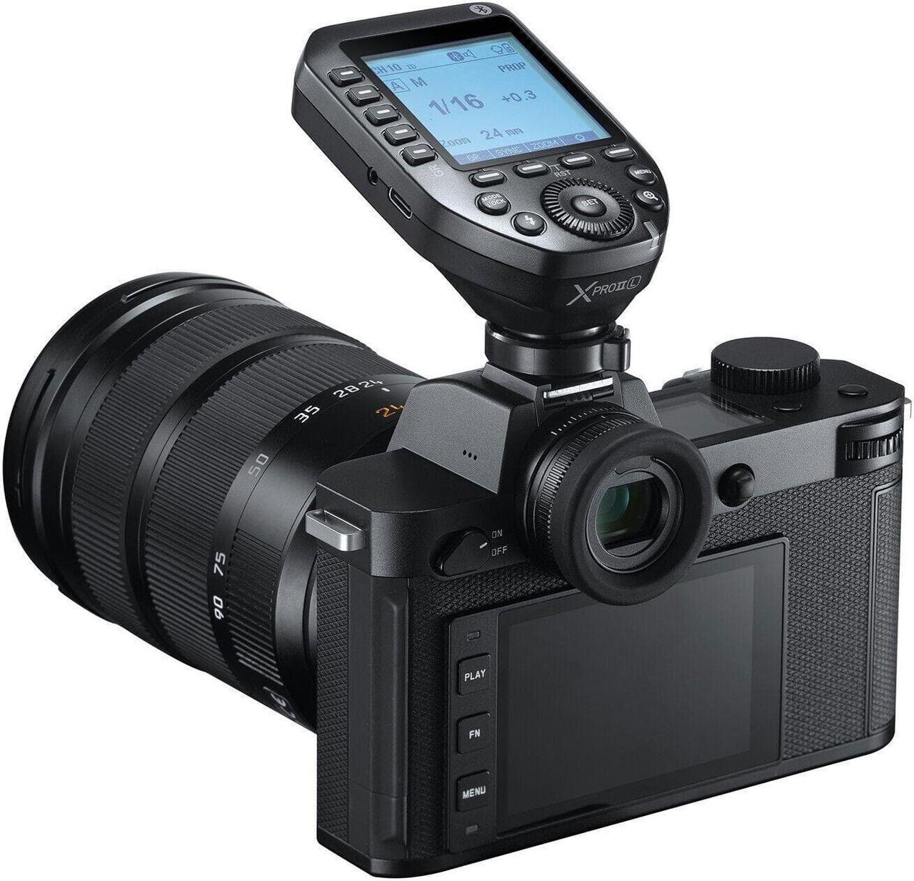 Alt view image 4 of 5 - Godox XProII-S Wireless Flash Trigger for Sony Camera, 1/8000s HSS TTL Convert-Manual TCM Function Large LCD Screen Flash Transmitter Compatible with Sony A7IV A7C A7M4 A7R A7RIII
