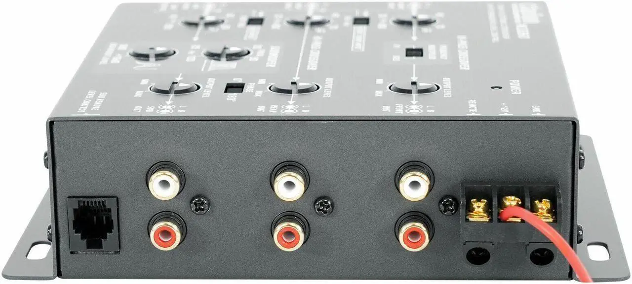 Alt view image 4 of 7 - Clarion MCD360 2/3-Way 6-Channel Electronic Crossover w/ 5-Volt RCA Outputs