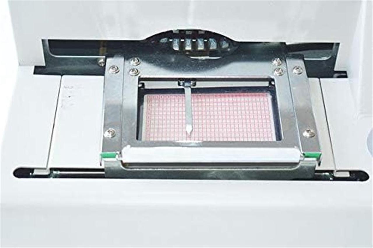 Alt view image 2 of 7 - INTBUYING Embossing Machine 72 Character PVC Card Number Embosser Press Machine Credit ID VIP Manual Embossing Machine Membership Card Coding Machine Stamping Code Machine Bump Code Machine