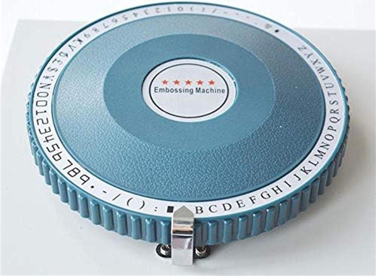 Alt view image 5 of 7 - INTBUYING Embossing Machine 72 Character PVC Card Number Embosser Press Machine Credit ID VIP Manual Embossing Machine Membership Card Coding Machine Stamping Code Machine Bump Code Machine