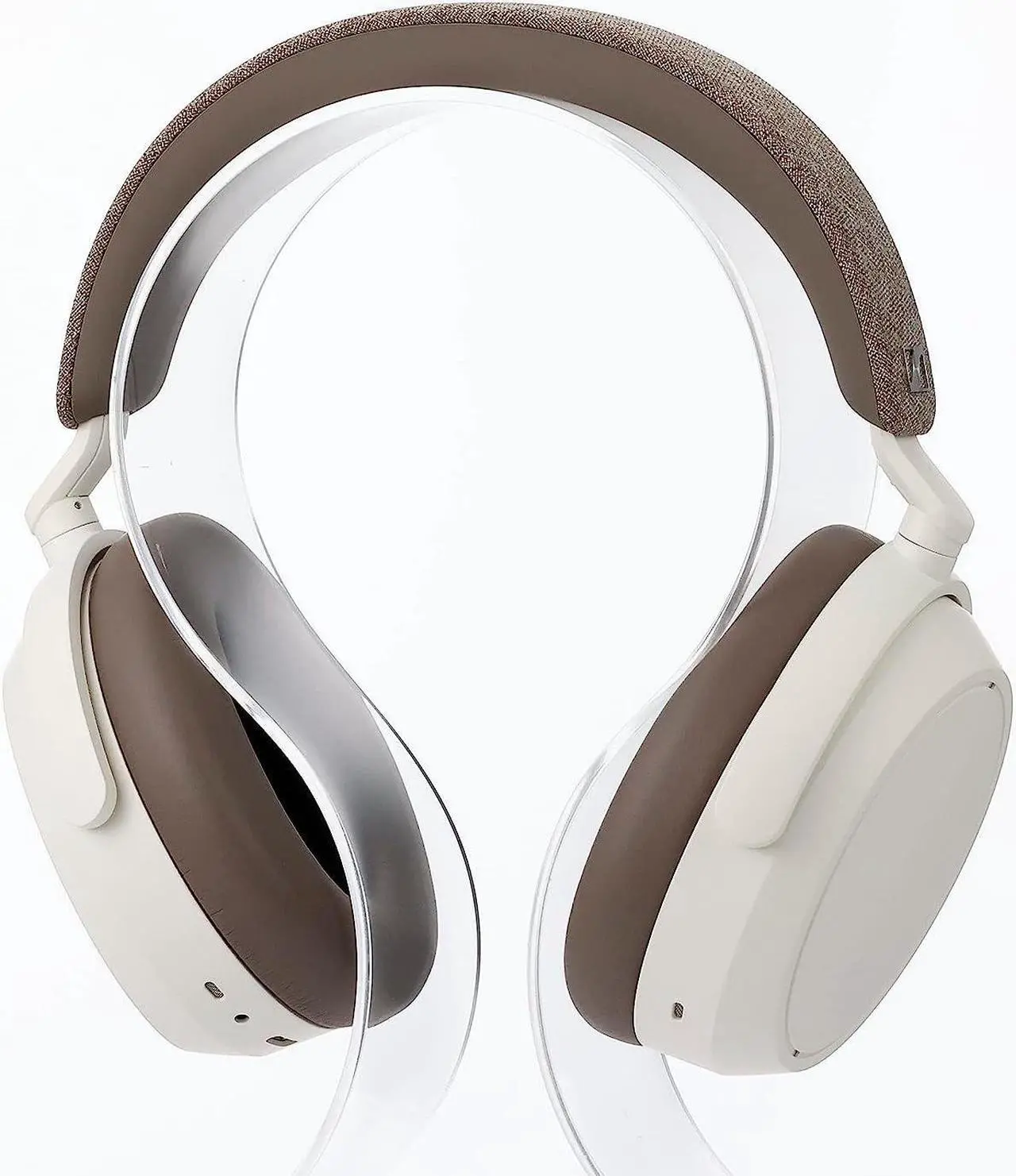 Main image of Sennheiser Momentum 4 Wireless Headphones - Bluetooth Headset for Crystal-Clear Calls with Adaptive Noise Cancellation, 60h Battery Life, Customizable Sound - White )