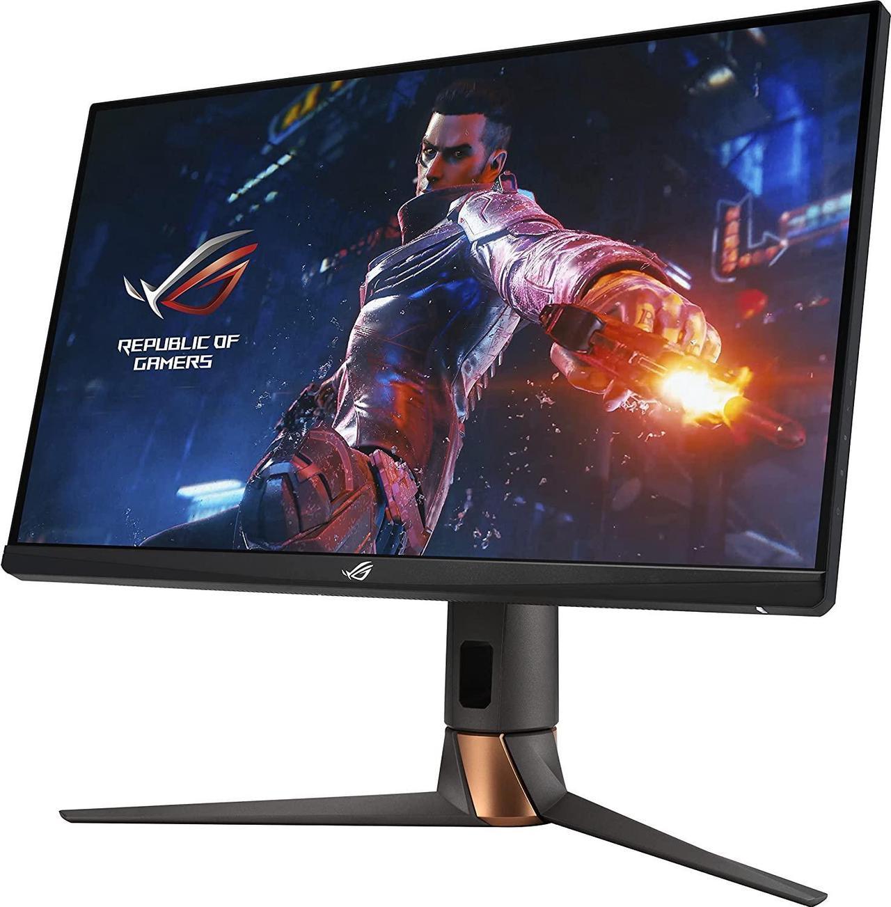 ASUS ROG Swift 27 1440P Gaming Monitor (PG279QM) - WQHD, Fast IPS, 240Hz, 1ms, G-SYNC, NVIDIA Reflex Latency Analyzer, DisplayHDR400, Eye Care, HDMI, DisplayPort, USB, Height Adjustable,BLACK