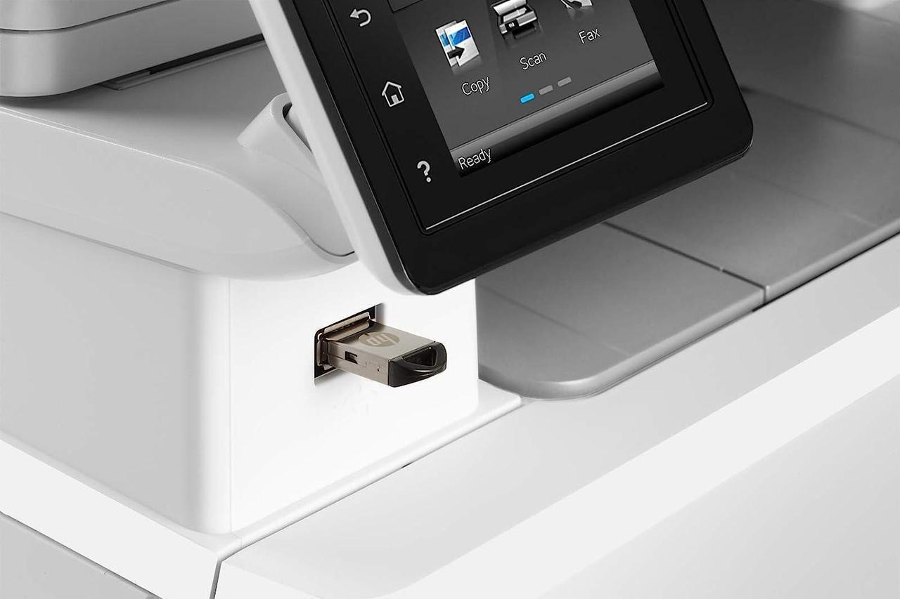 Alt view image 4 of 7 - HP Color LaserJet Pro M283fdw Wireless All-in-One Laser Printer, Remote Mobile Print, Scan & Copy, Duplex Printing, Works with Alexa (7KW75A), White