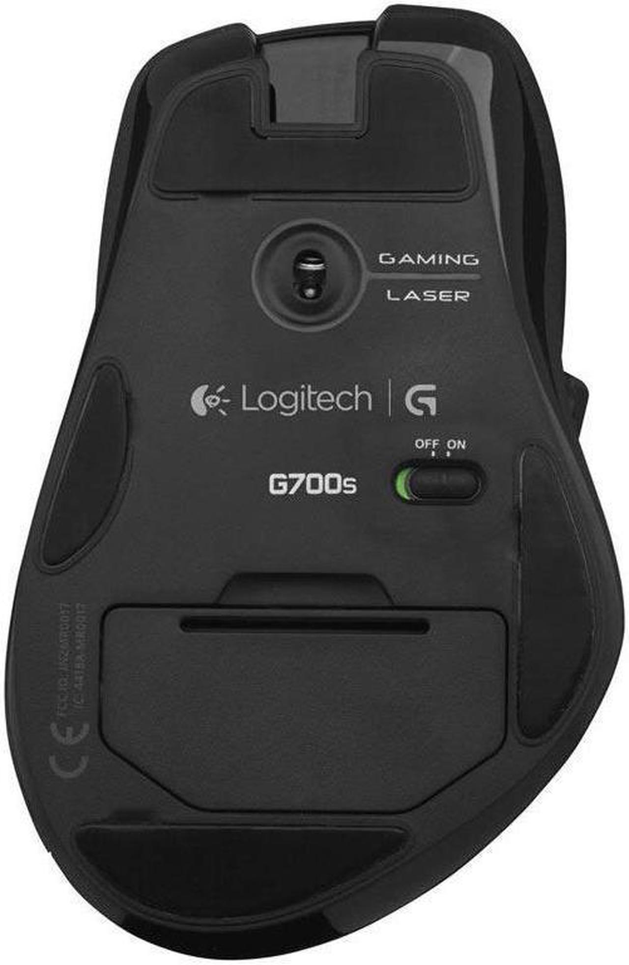 Alt view image 4 of 7 - Logitech G700s 910-003584 Black Wired / Wireless Laser Rechargeable Gaming Mouse