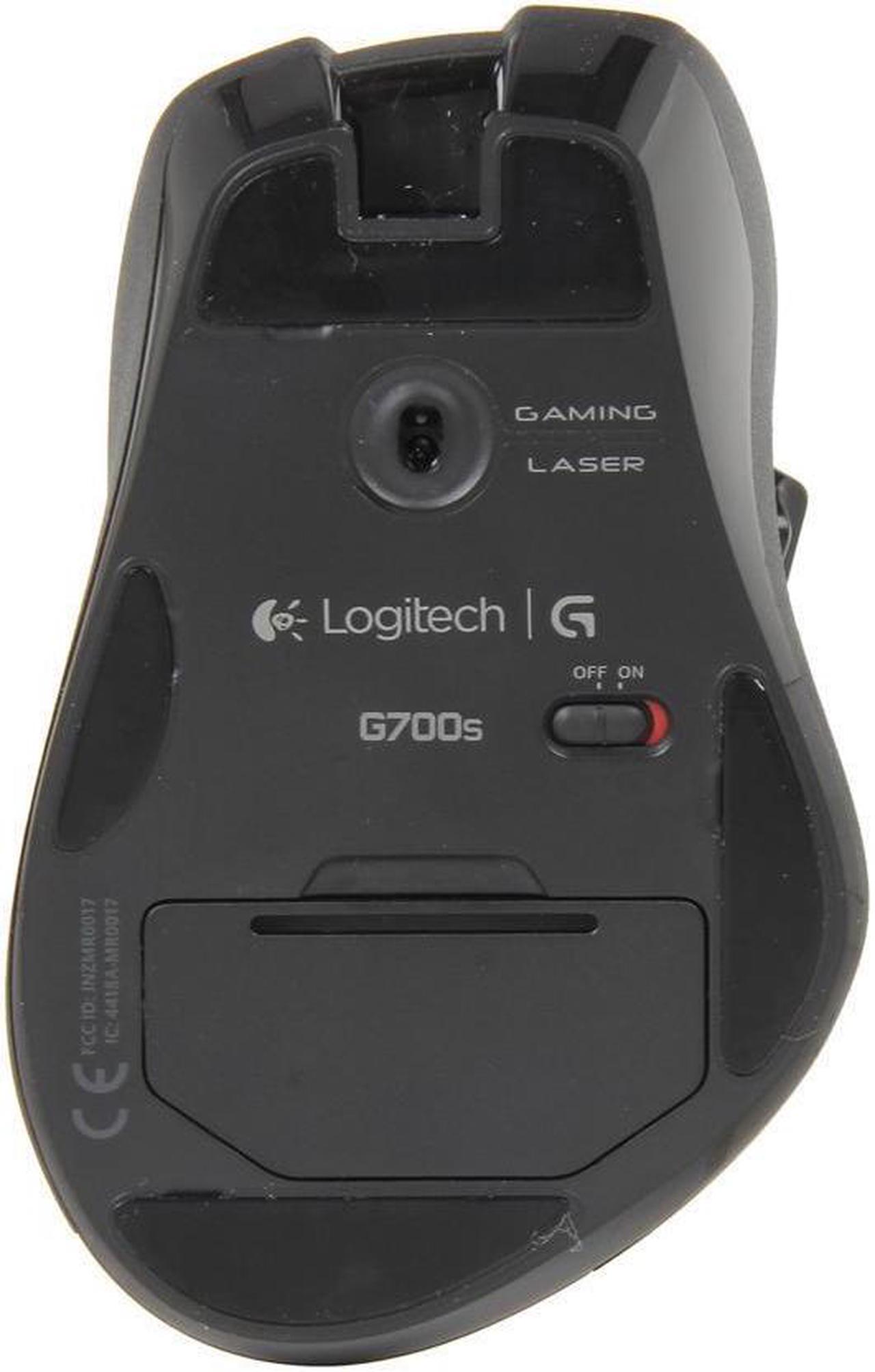 Alt view image 6 of 7 - Logitech G700s 910-003584 Black Wired / Wireless Laser Rechargeable Gaming Mouse