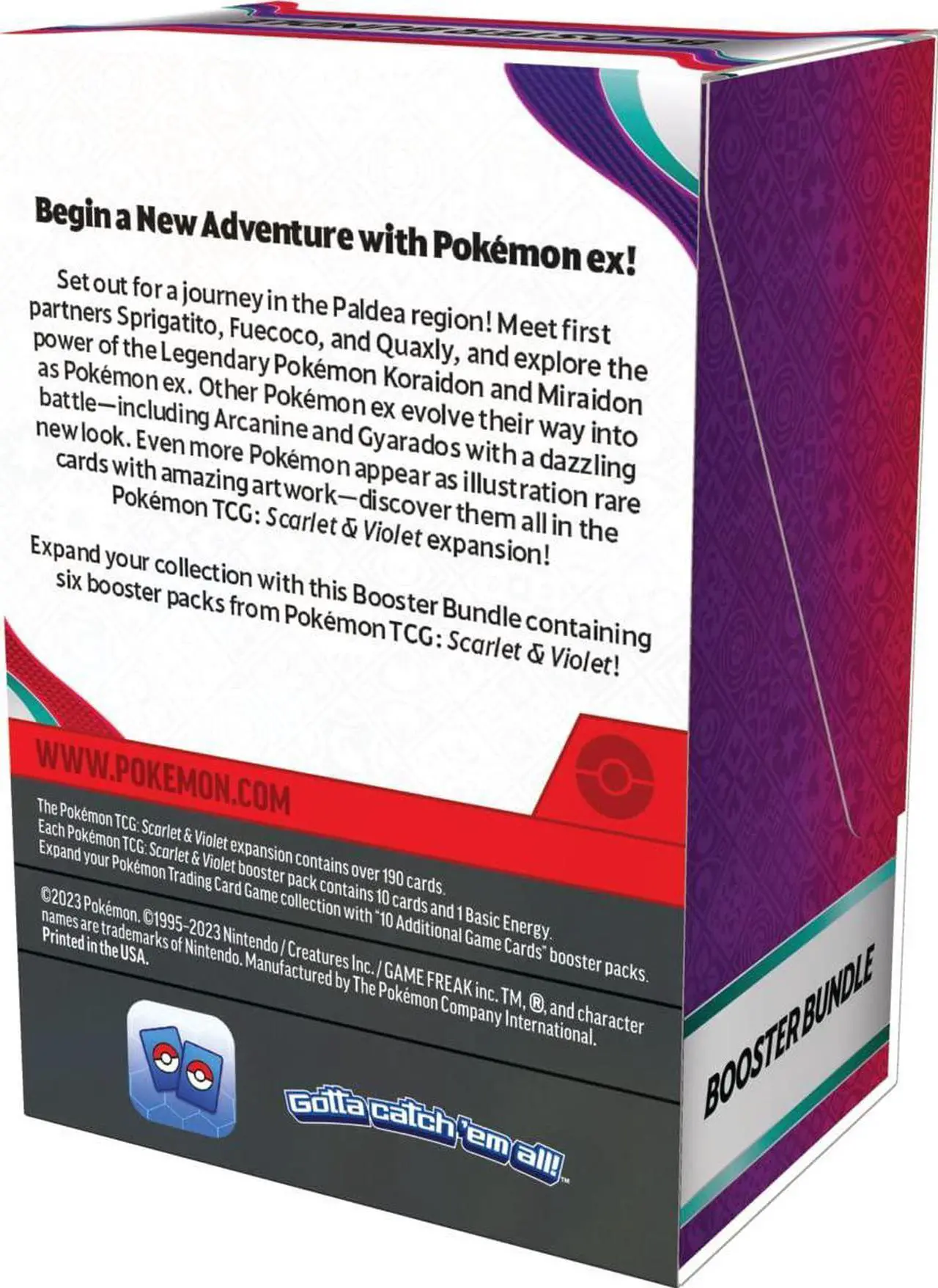 Alt view image 4 of 4 - Pokemon TCG: Scarlet & Violet - Paldea Evolved Booster Bundle