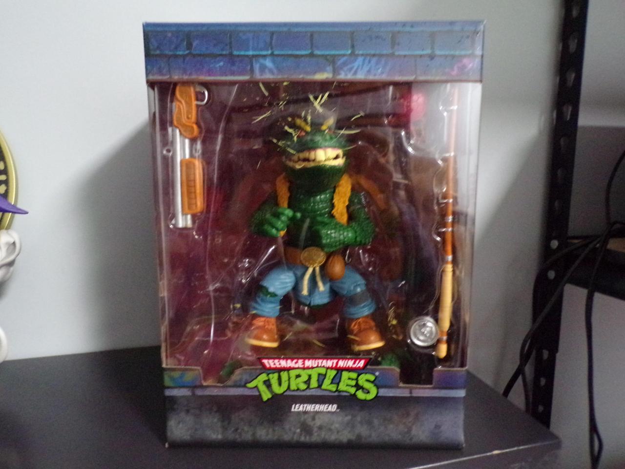 Alt view image 7 of 9 - Ultimate Leatherhead Teenage Mutant Ninja Turtles Wave 5 TMNT 7" Figure Super7
