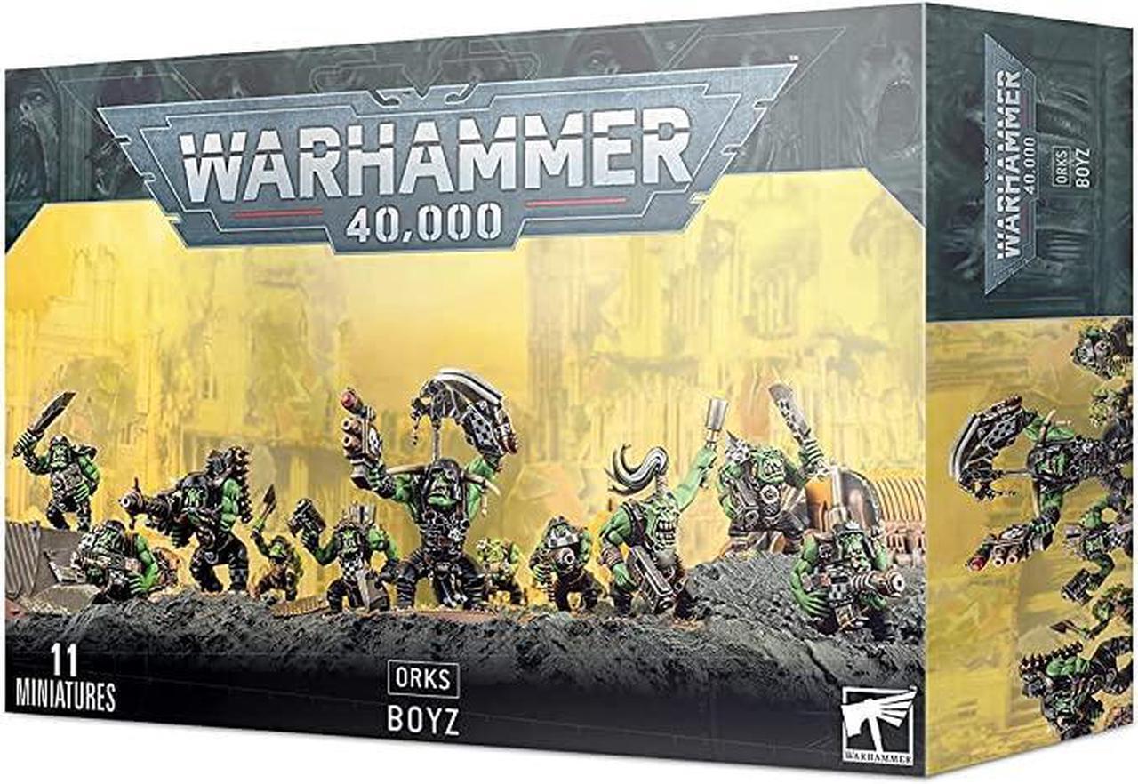 Alt view image 4 of 4 - Games Workshop GW5010 Warhammer 40K: Orks: Boyz