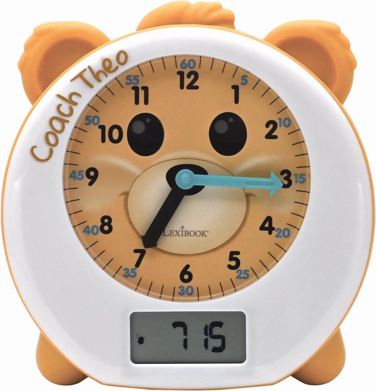 Main image of Lexibook  - THEO, My Sleep Trainer Educational Alarm Clock with story teller feature and lights  (EN version)