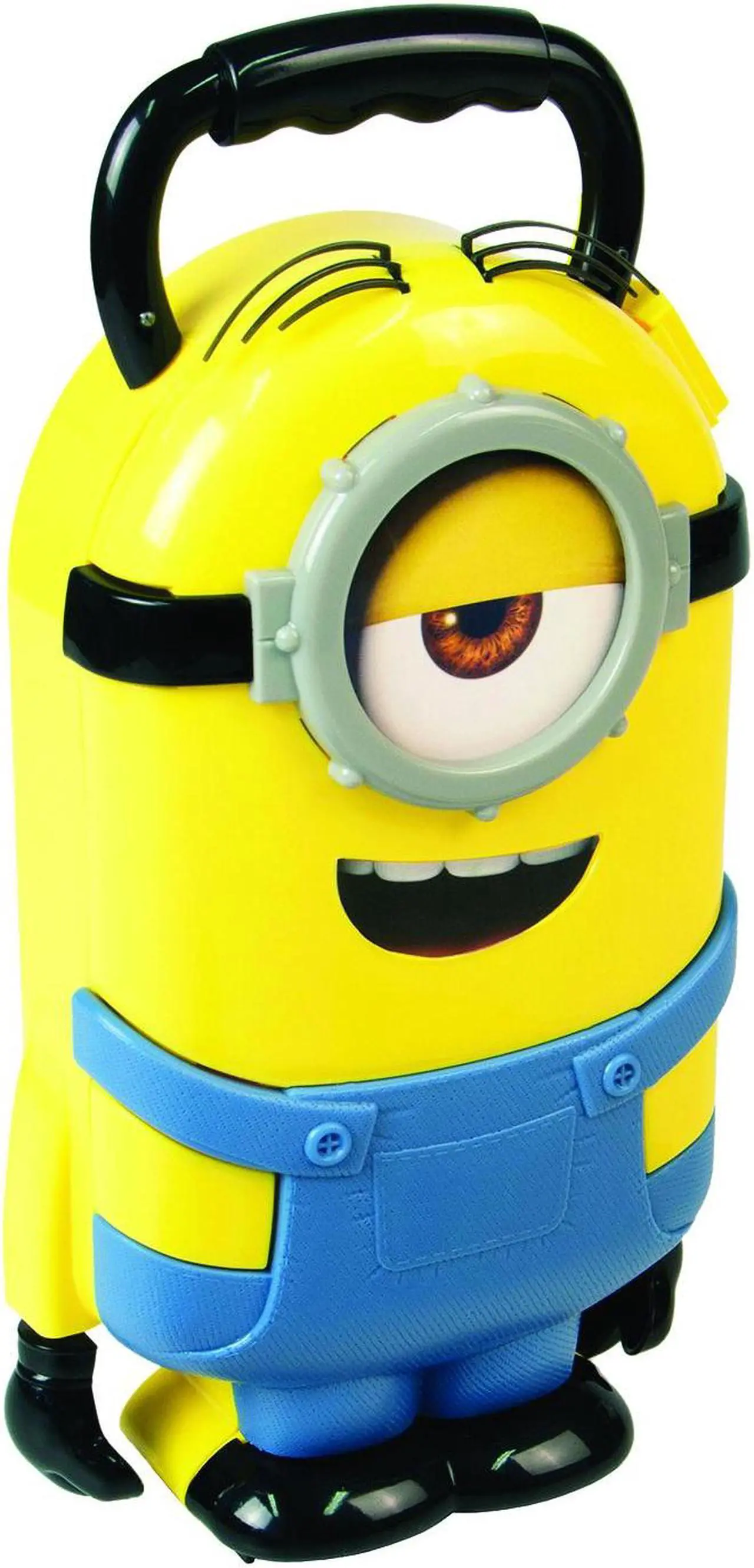 Alt view image 2 of 4 - Lexibook - The Minions Stuart Shape Carry Case with Games Accessories
