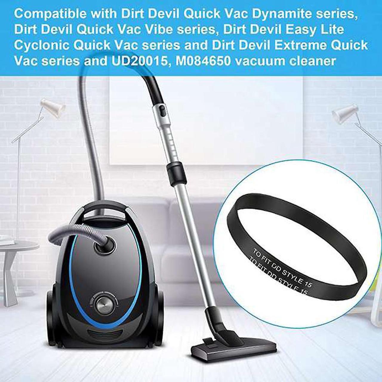 Alt view image 4 of 5 - Belts Replacement Vacuum Cleaner For Dirt Devil Style 15 Upright