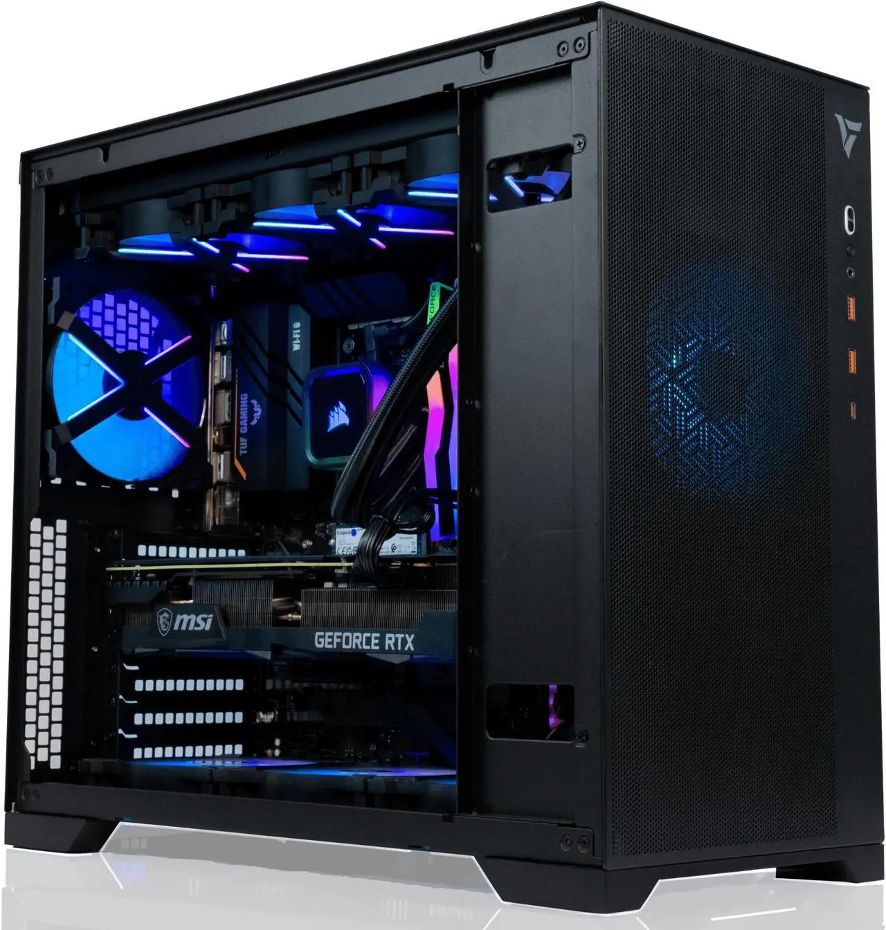Main image of VRLA Tech GeForce RTX 3080 AMD Ryzen 9 5950X 32GB 3200 DDR4 1TB NVMe 850W PSU Windows Gaming PC Desktop