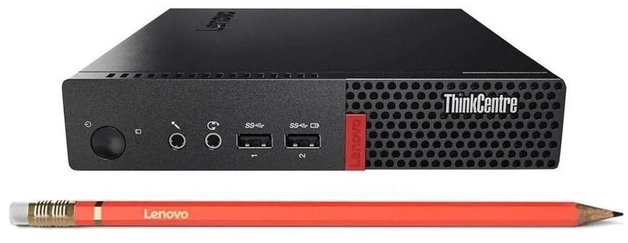 Alt view image 2 of 7 - Lenovo ThinkCentre M715q Desktop AMD PRO A12-9800E R7 16GB RAM 240SSD Window 11
