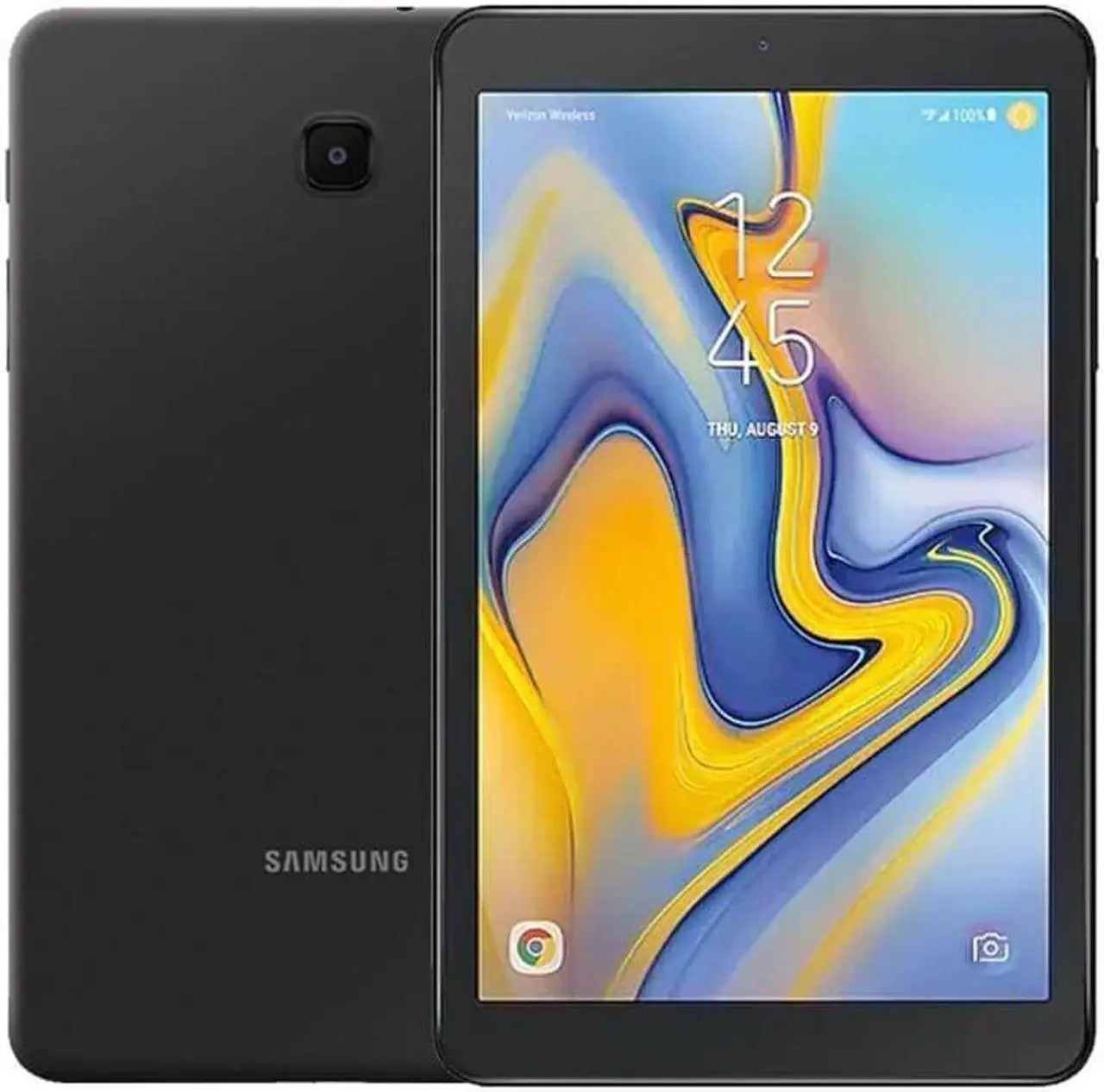 Main image of Samsung Galaxy Tab A 8.0" Tablet 32GB Black Android Verizon 4G + Wi-Fi SM-T387V Grade B
