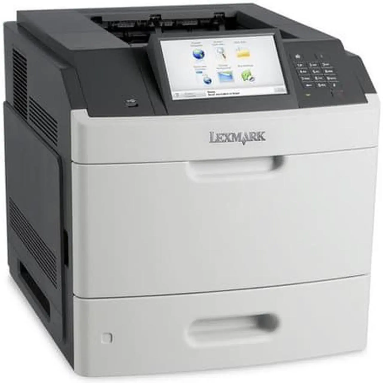 Main image of Lexmark MS812de Monochrome Laser Printer with New Toner/Drum (40G0350) - Certified Refurbished