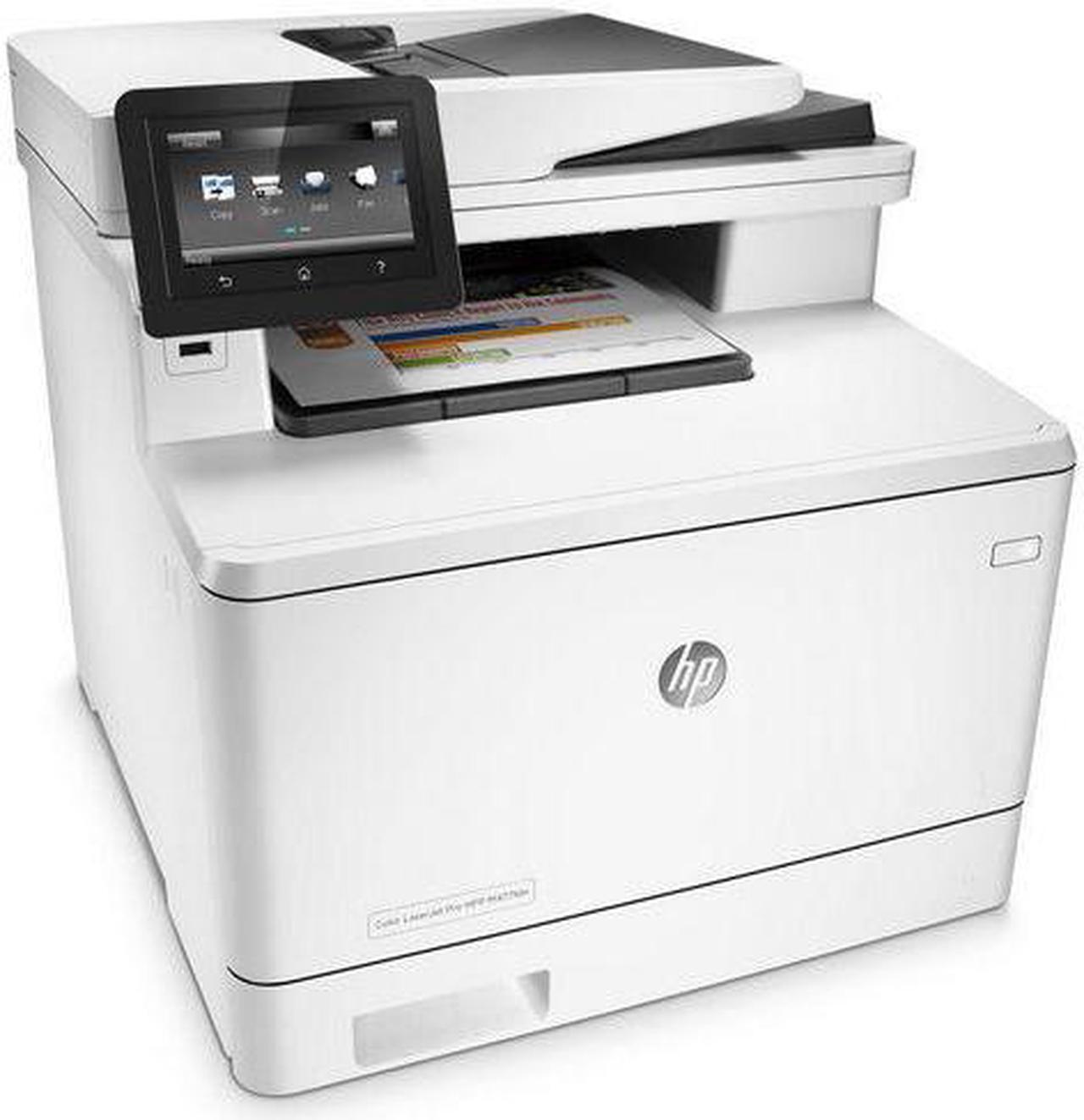 Main image of HP Color LaserJet Pro M477fdn Multifunction Laser Printer with New Toners (CF378A) - Certified Refurbished