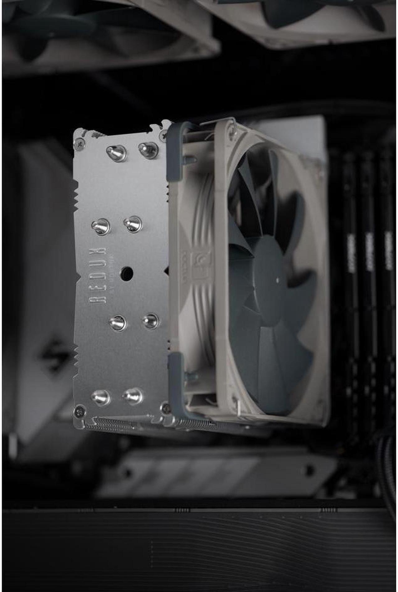 Alt view image 6 of 6 - NH-U12S redux, High Performance CPU Cooler with NF-P12 redux-1700 PWM 120mm fan (Grey)