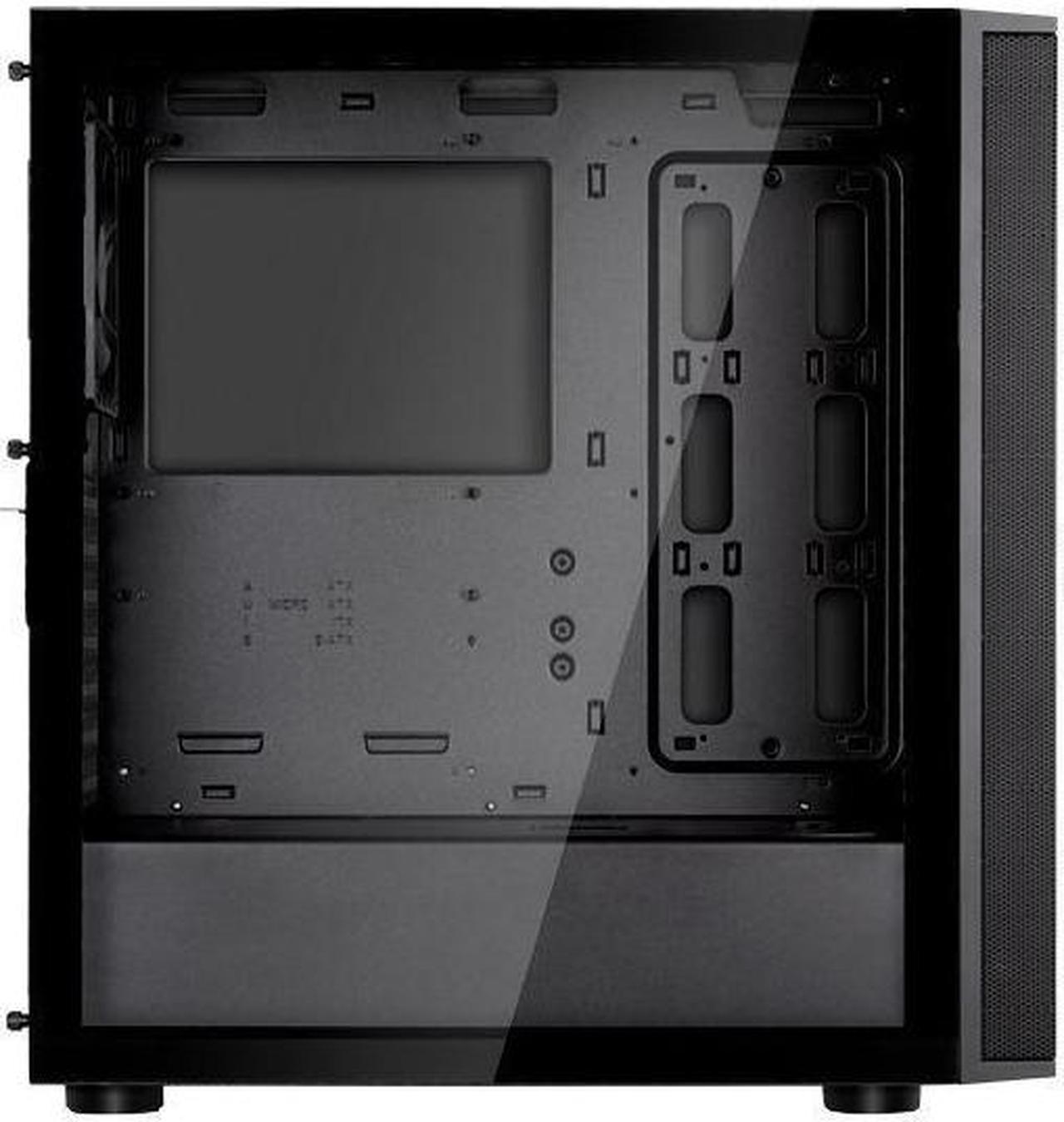Alt view image 2 of 5 - SST-FAR1B-V2 FARA R1 Stylish and Striking Mid-Tower ATX Tempered Glass Case