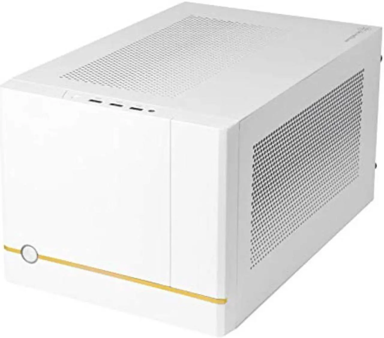 Alt view image 5 of 6 - SG14B,White,Small form factor chassis ,Plast front Panel,Steel body, (15.25" or 13.5")+ 13.5,32.5"drive bay, support mini-ITX/Mini DTX motherboard , 2USB 3.0 Type A, 1USB2.0,support ATX PSU