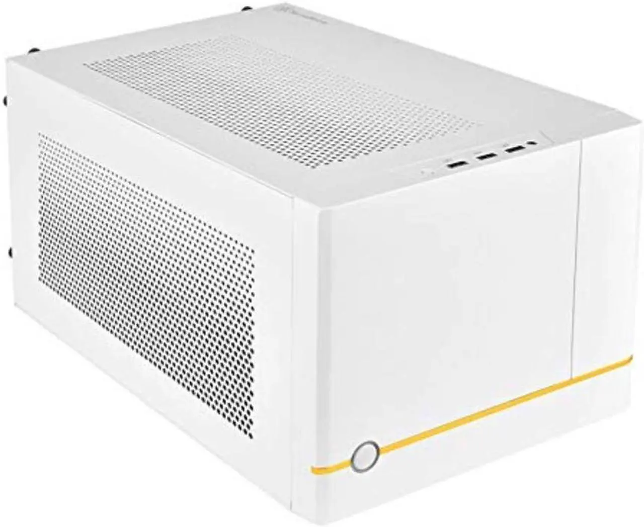 Alt view image 2 of 6 - SG14B,White,Small form factor chassis ,Plast front Panel,Steel body, (15.25" or 13.5")+ 13.5,32.5"drive bay, support mini-ITX/Mini DTX motherboard , 2USB 3.0 Type A, 1USB2.0,support ATX PSU