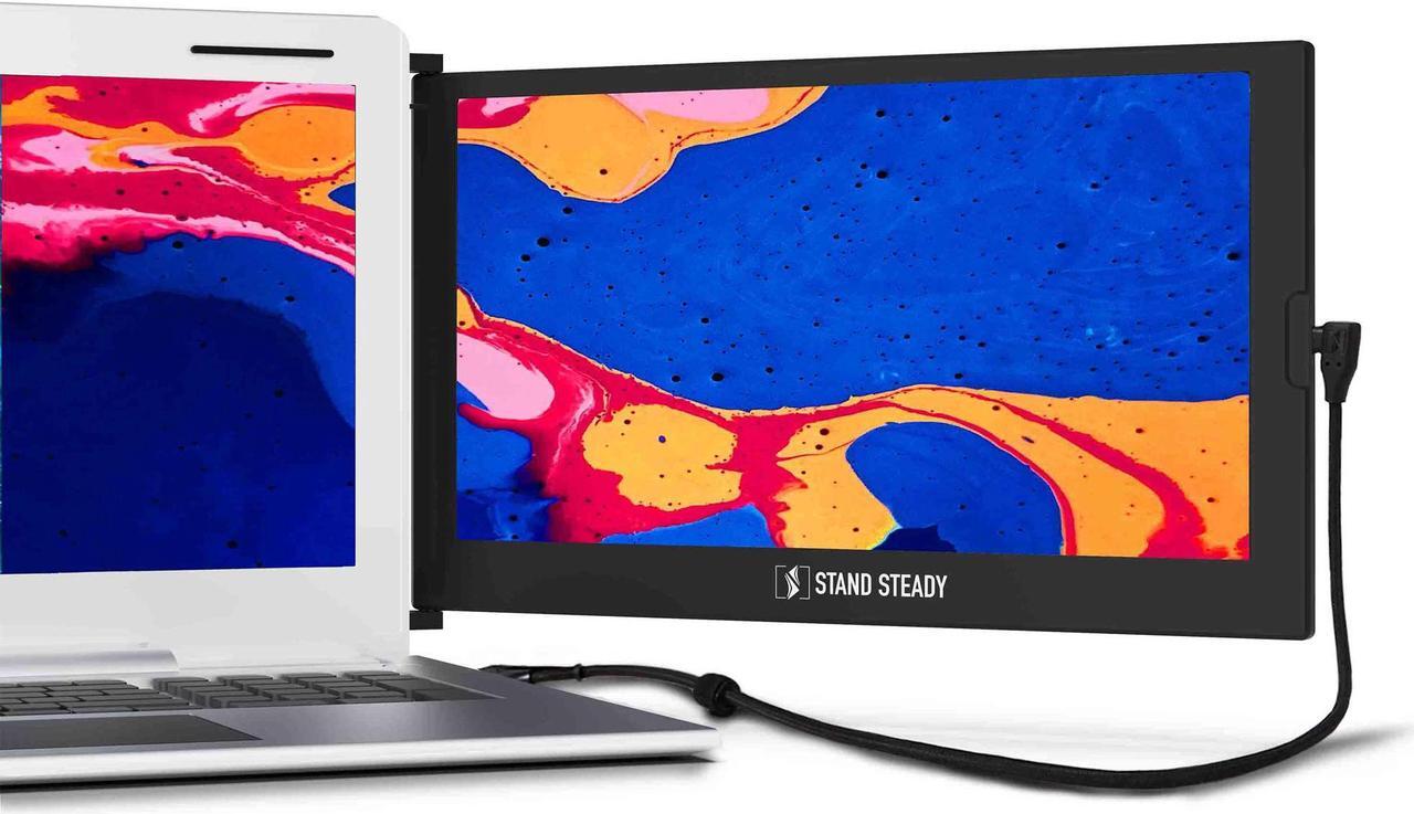 Main image of SideTrak Slide Portable Monitor for Laptop 12.5” FHD 1080P IPS Attachable Second Laptop Screen | Efficient USB Power | Compatible with Mac, PC, Chrome 13”-17” Laptops | Patent Pending
