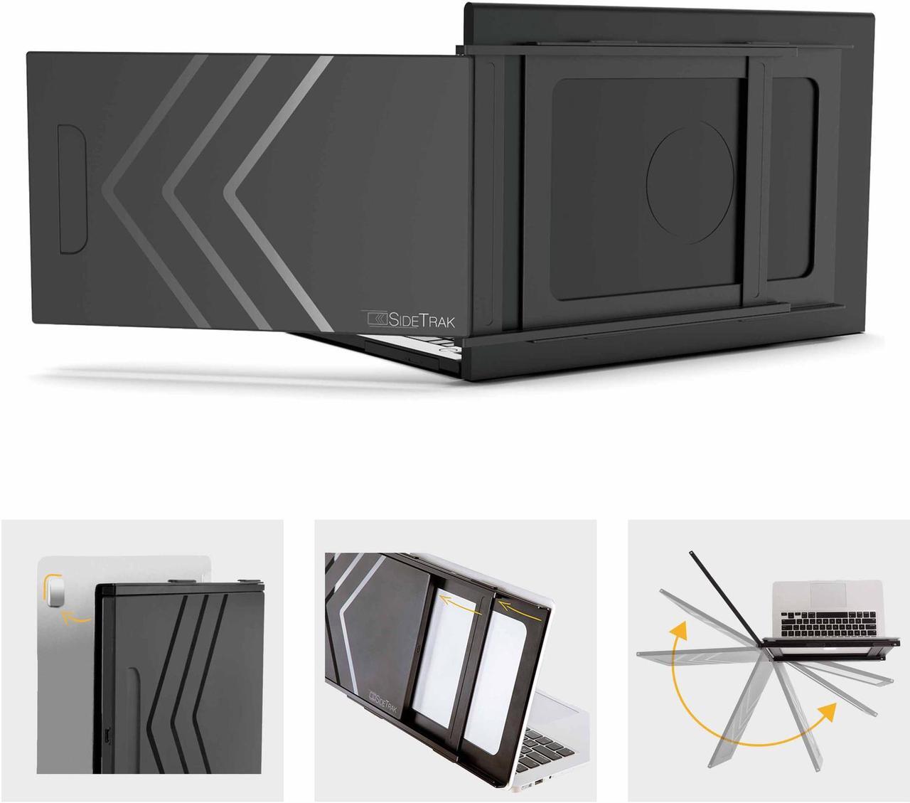 Alt view image 4 of 7 - SideTrak Slide Portable Monitor for Laptop 12.5” FHD 1080P IPS Attachable Second Laptop Screen | Efficient USB Power | Compatible with Mac, PC, Chrome 13”-17” Laptops | Patent Pending
