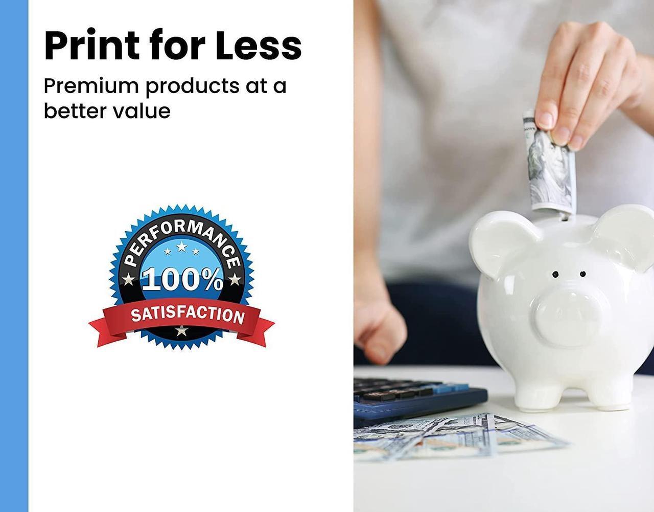 Alt view image 3 of 6 - MADE IN USA TONER Compatible Replacement for Kyocera TK-5442 (TK5442), Ecosys PA2100cx, PA2100cwx, MA2100cfx, MA2100cwfx (CMYK, 4 ctgs)