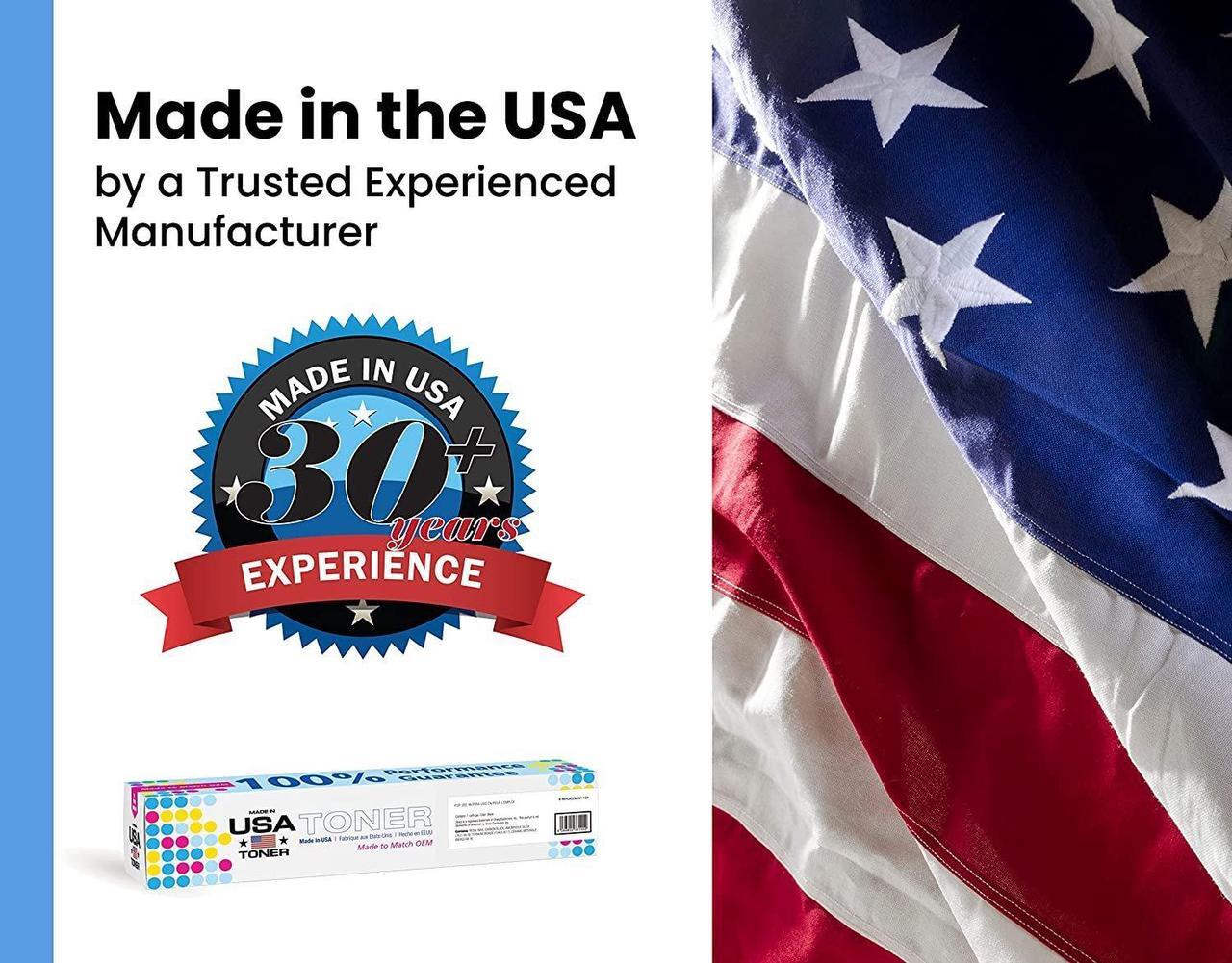 Alt view image 6 of 6 - MADE IN USA TONER Compatible Replacement for Kyocera TK-5442 (TK5442), Ecosys PA2100cx, PA2100cwx, MA2100cfx, MA2100cwfx (CMYK, 4 ctgs)