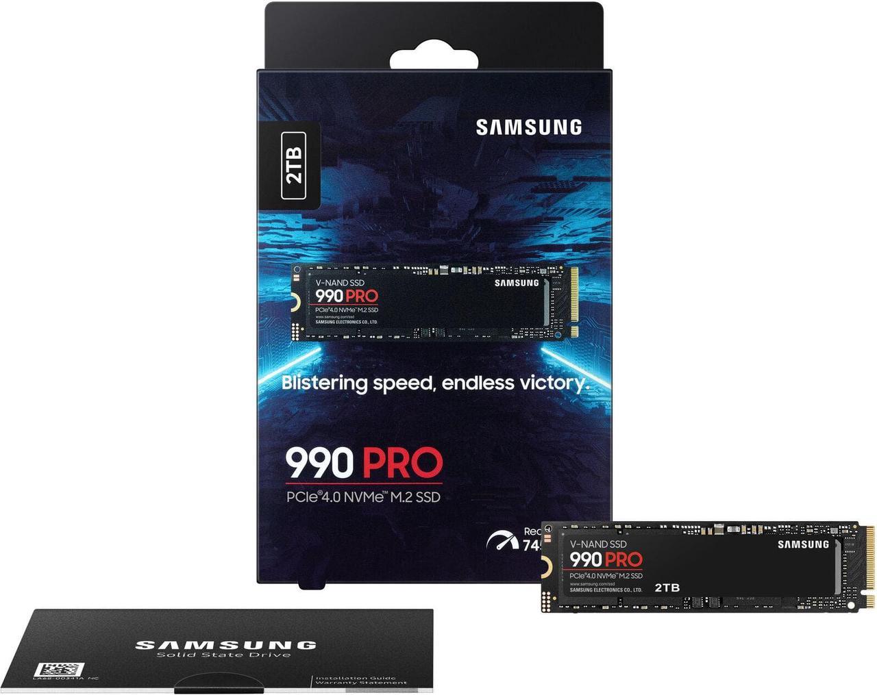 Samsung - 990 PRO 2TB Internal SSD PCle Gen 4x4 NVMe