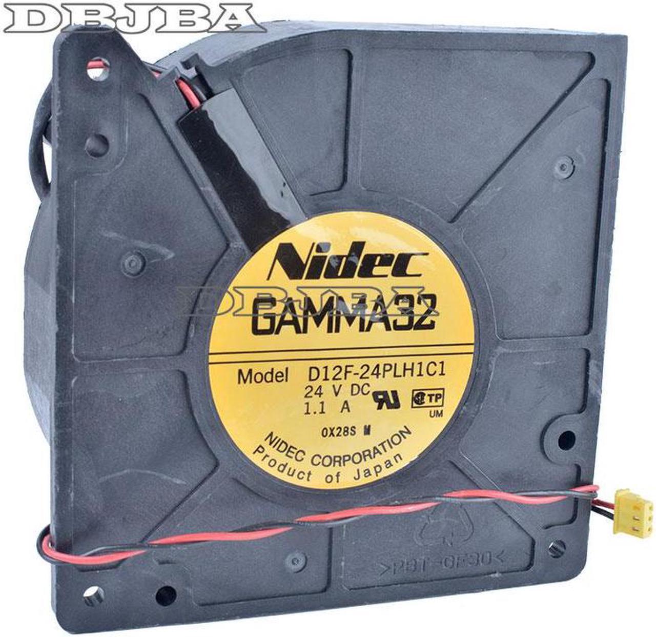 Alt view image 2 of 6 - DBTLAP Fan for D12F-24PLH1C1 12cm 12032 120x120x32mm 24V 1.1A Large air Volume Centrifugal Turbine Blower Fan