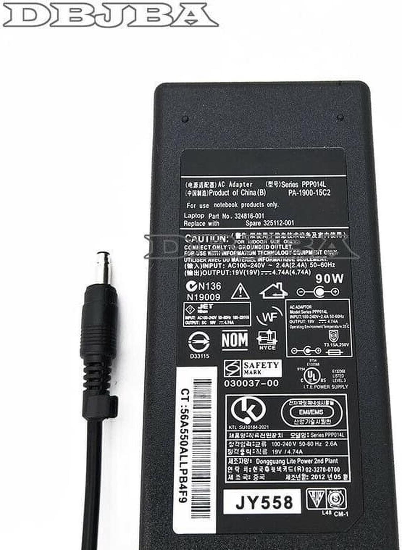 Alt view image 6 of 7 - DBTLAP Laptop AC Adapter For HP Pavilion dv2174cl dv2500t dv2500tx