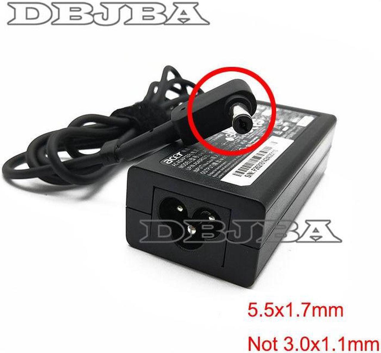 Alt view image 4 of 6 - DBTLAP Genuine 19V 2.37A AC Adapter For Acer Aspire ES1-512 ES1-512-C5S4 ES1-512-C9Y5