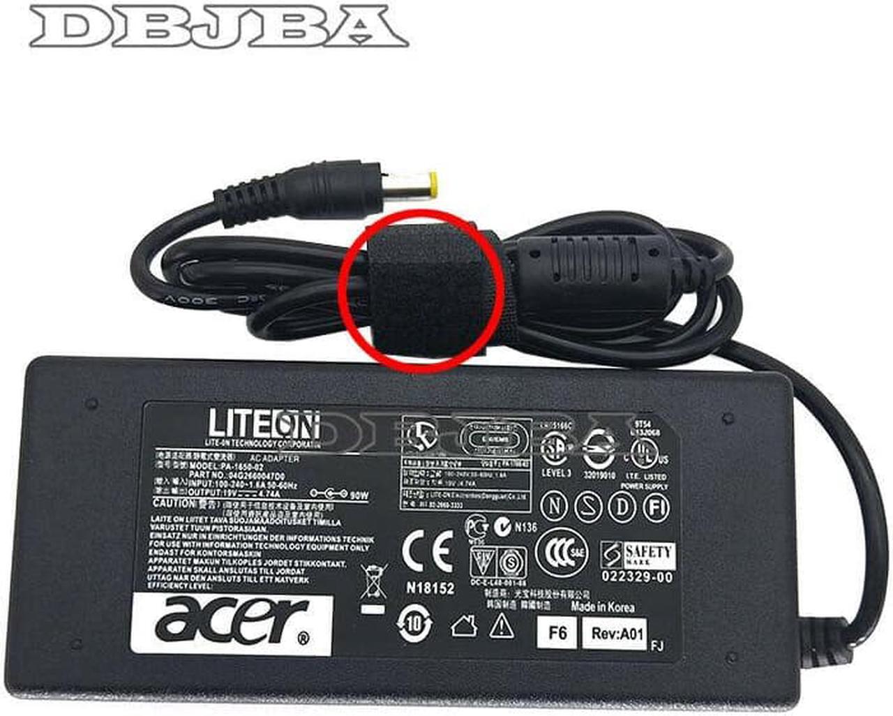 Alt view image 4 of 7 - DBTLAP AC Adapter For Acer TravelMate 340 340T 341 341TV 342 342T supply charger