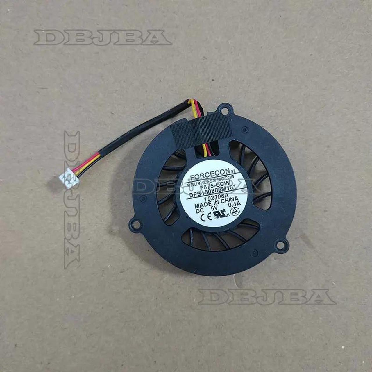 Main image of DBTLAP Laptop CPU cooling fan for MSI Megabook MS-1613 MS-163P F675-CCW DFB450805M10T 100807A
