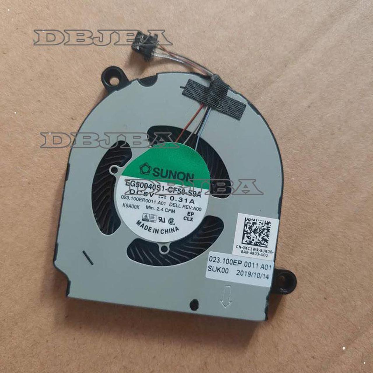 DBTLAP Cooling Fan For EG50040S1-CF50-S9A DC5V 0.31A DP/N 0KC1WR 023.100EP.0011 A01