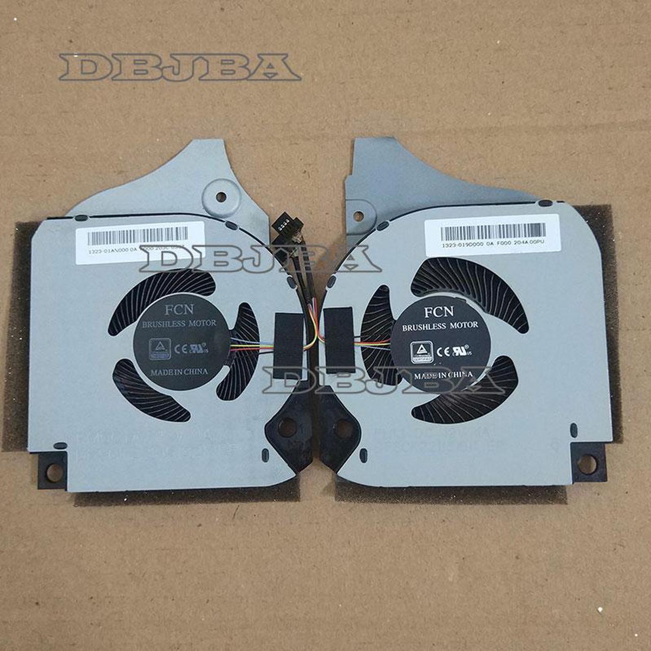 DBTLAP CPU + GPU Cooling fan For 0C04TH12V 12V FL1J DFSCK22115811 FM0C DFSCK221051821