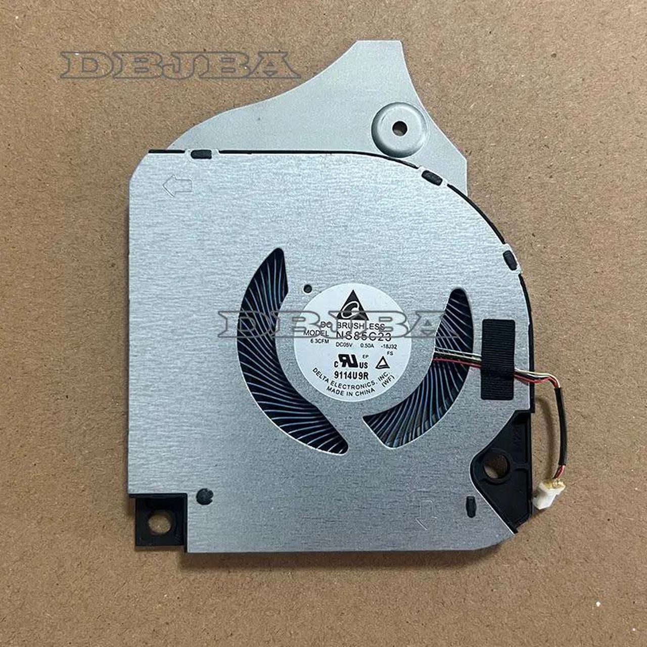 Main image of CPU Cooling Fan For DELL G5 5590 G7 7790 0T08W2 T08W2 NS85C23-18J32 DC 5V 0.5A