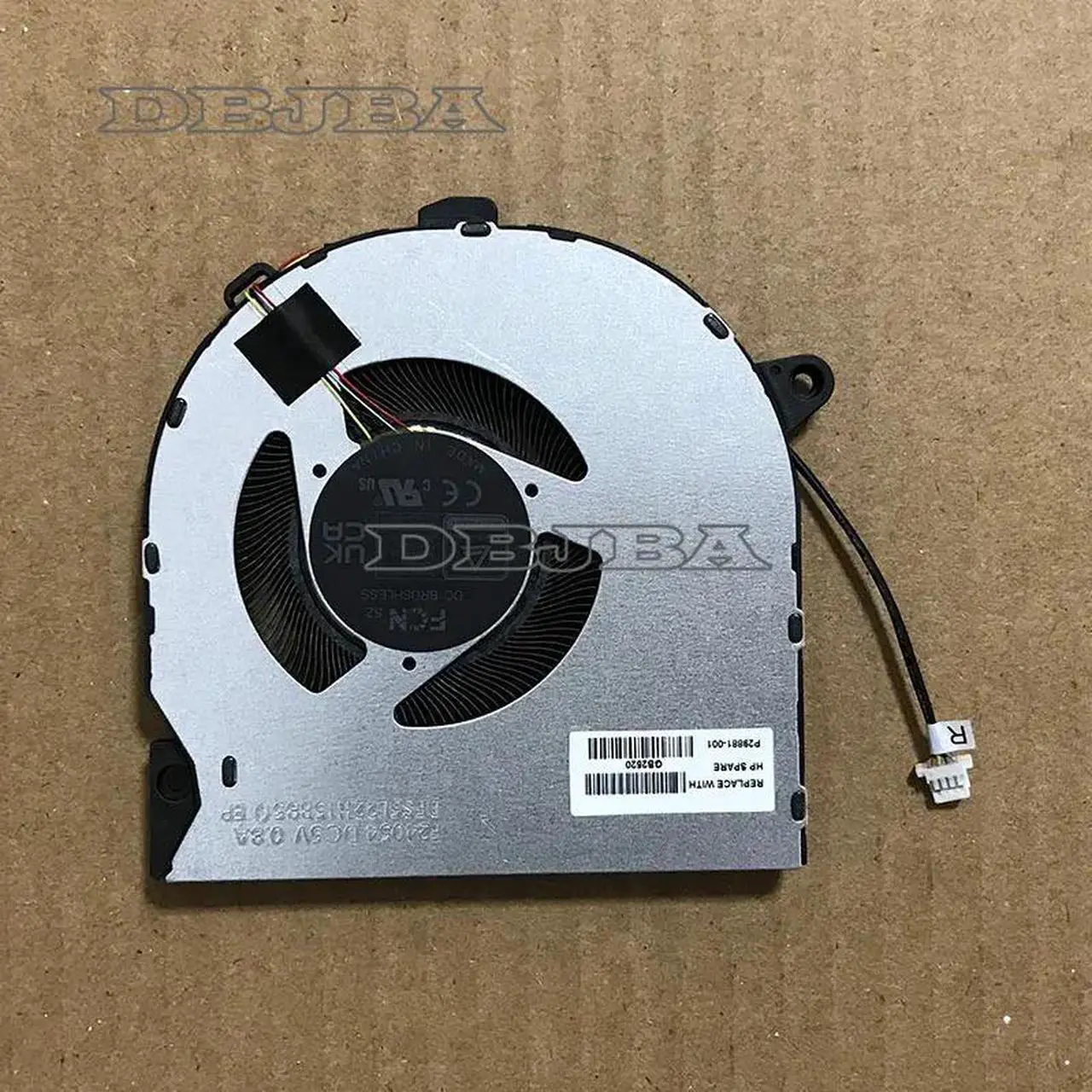 Main image of Laptop Cooling fan For FCN F24049 DFS5L22H15B85Q P29881-001 TPN-W168 Short kine DC 5V 0.8A Fan