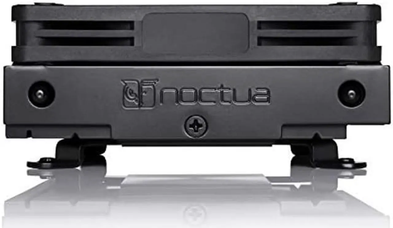Alt view image 2 of 5 - Noctua NH-L9i chromax.Black, Low-Profile CPU Cooler for Intel LGA115x (Black)