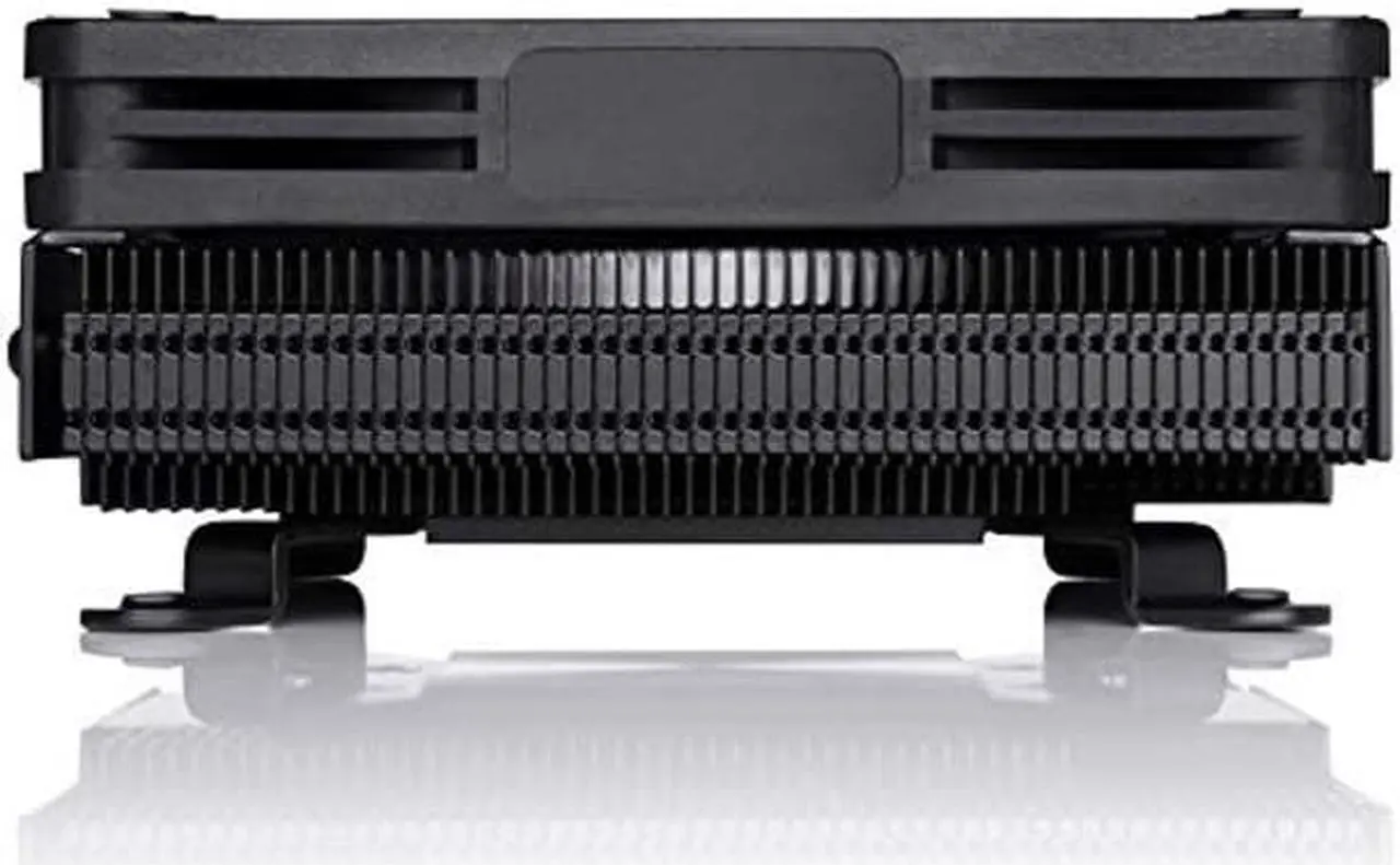 Alt view image 3 of 5 - Noctua NH-L9i chromax.Black, Low-Profile CPU Cooler for Intel LGA115x (Black)