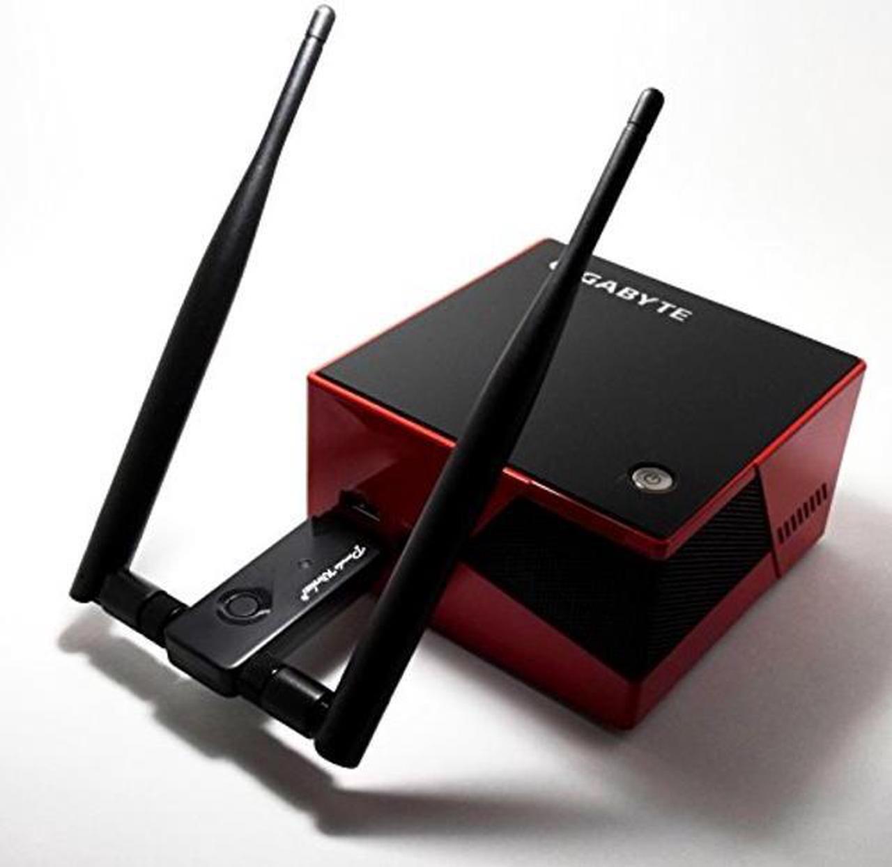 Alt view image 5 of 5 - Panda Wireless PAU09 N600 Dual Band (2.4GHz and 5GHz) Wireless N USB Adapter W/ Dual 5dBi Antennas - Windows XP/Vista/7/8/8.1/10/11, Mint, Ubuntu, openSUSE, Fedora, Centos, Kali Linux and Raspbian