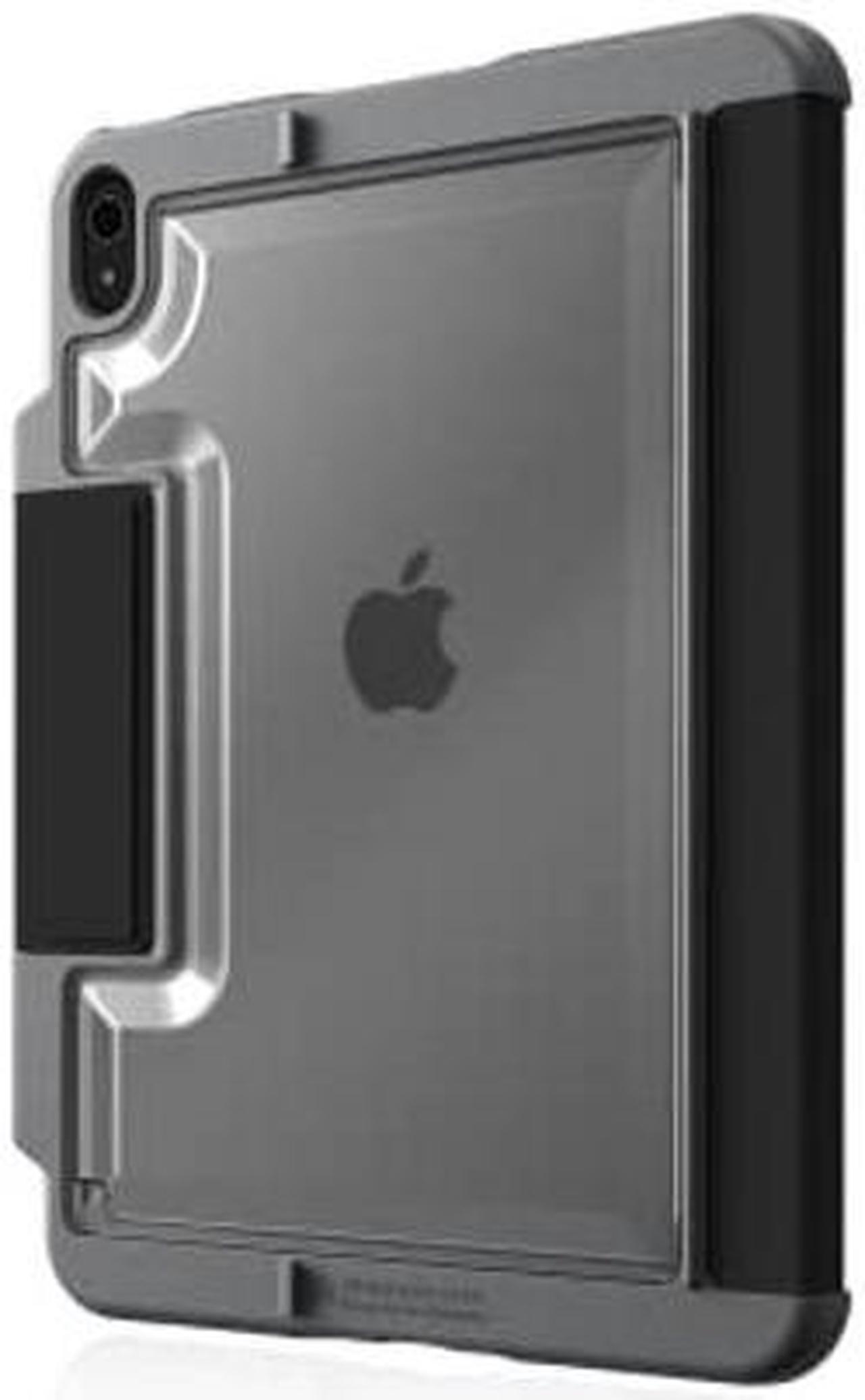 Alt view image 2 of 3 - STM Dux Plus for iPad (10th Gen) - Ultra Protective & Lightweight Case with Apple Pencil Storage - Black (stm-222-387KX-01)
