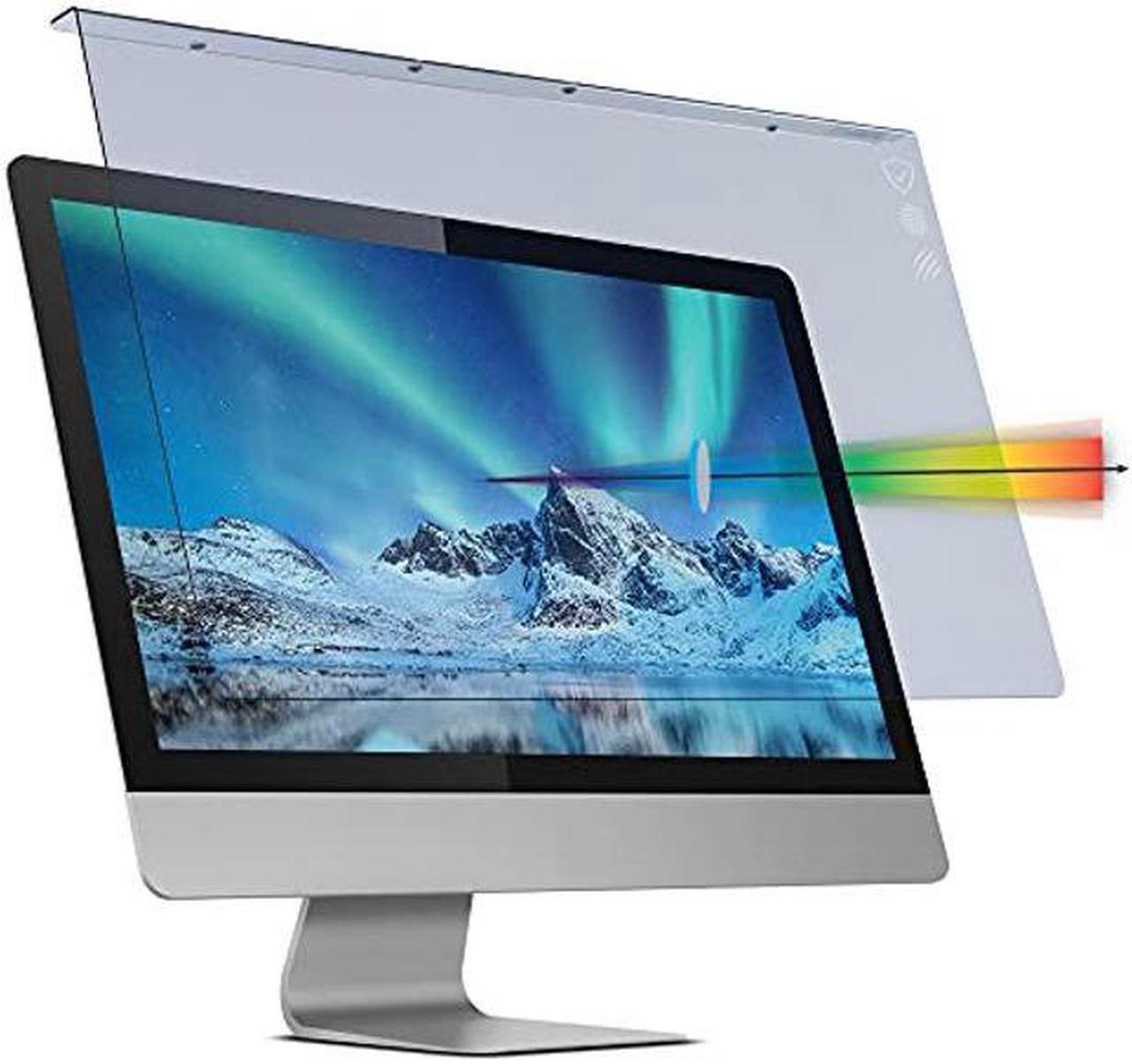 Main image of 25-26 inch VizoBlueX Anti-Blue Light Filter for Computer Monitor. Blue Light Monitor Screen Protector Panel (23.6 x 14.4 inch). Blocks Blue Light 380 to 495 nm. Fits LCD, TV and PC, Mac Monitors