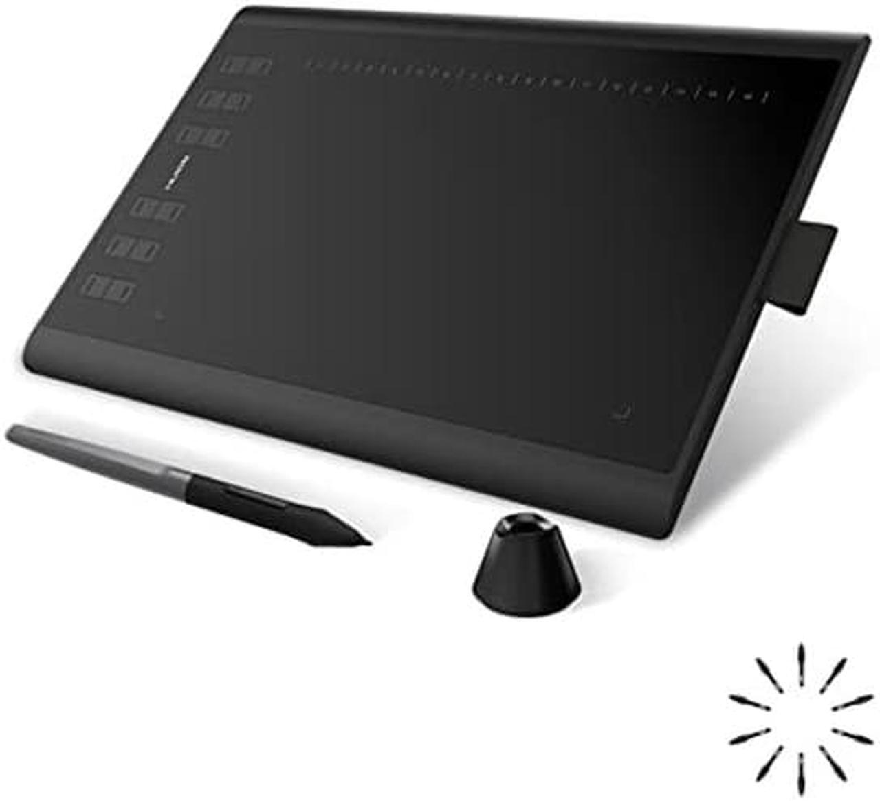 Main image of HUION Inspiroy H1060P Graphics Drawing Tablet with 8192 Pressure Sensitivity Battery-Free Stylus and 12 Customized Hot Keys, 10 x 6.25 inches Digital Art Tablet for Mac, Windows PC and Android