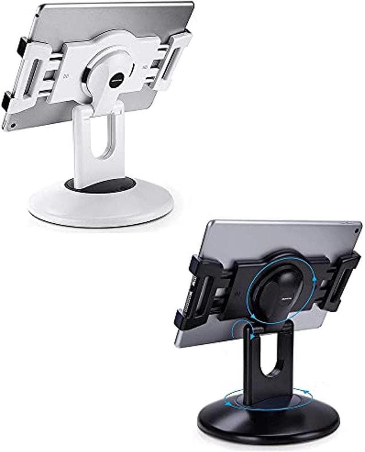 Main image of AboveTEK Retail Kiosk iPad Stand, 360deg Rotating Commercial Tablet Stand, 6-13.5" Ipad Mini Pro-Business Tablet Holder, Swivel Design for Store POS Office Showcase Reception Kitchen Desktop