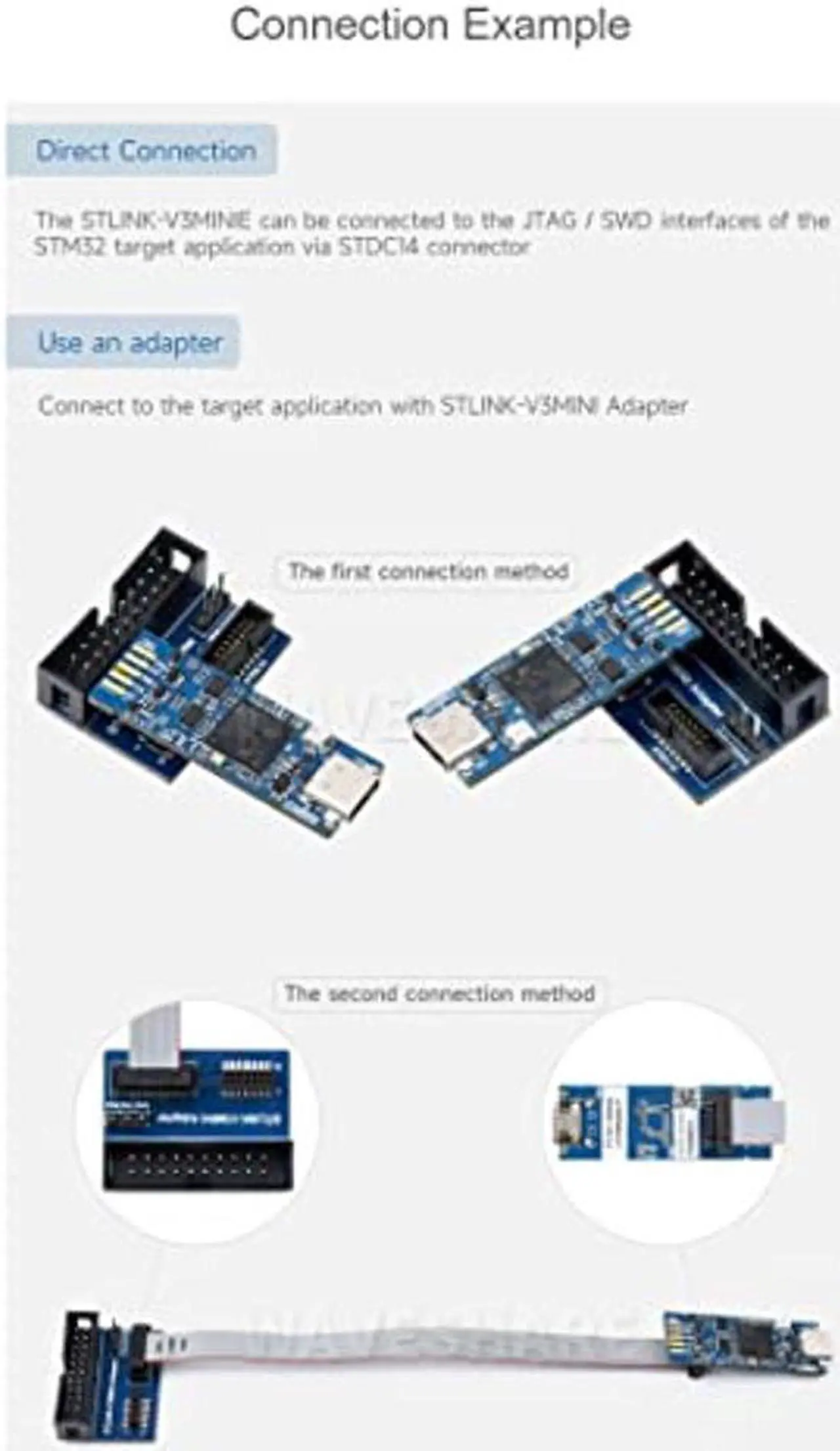 Alt view image 5 of 5 - Tiny STLINK-V3MINIE Debugger/Programmer for All STM32 MCUs with JTAG/SWD Interfaces