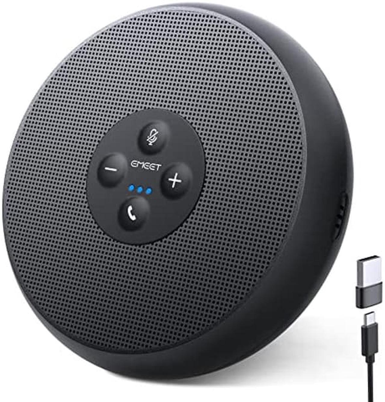 Main image of EMEET USB Speakerphone M1A Zoom Certified AI Mics 360deg Voice Pickup USB Type C-A Plug&Play Fast Mute Laptop Mic&Speaker Noise Reduction Echo Cancellation Conference Computer Speakers with Microphone