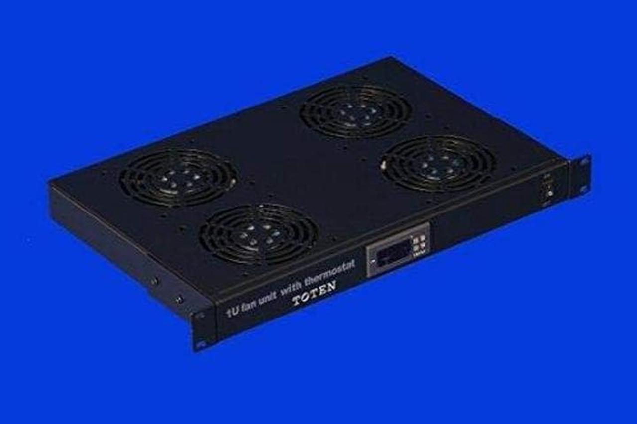 Main image of RAISING ELECTRONICS Rack Mount Digital Server Fan Cooling System with 4 Fans 1U